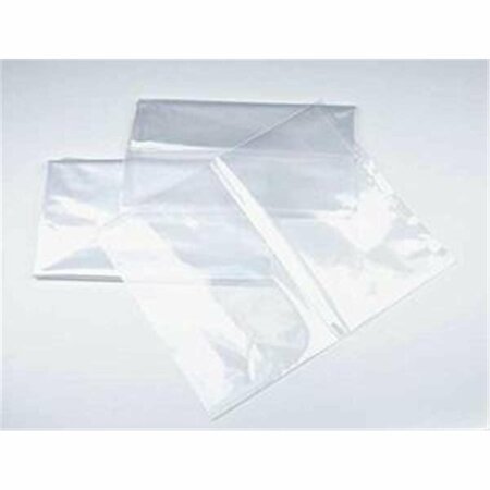 OFFICESPACE 4 x 52 in. 1 Mil Flat Poly Bags, Clear OF2823587